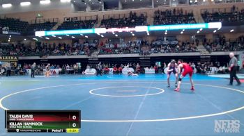 135 lbs Cons. Round 2 - Talen Davis, Kake Thunderbirds vs Killan Hammock, Sitka High School