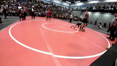 67 lbs Round Of 16 - Taylan Mclaughlin, Redskins Wrestling Club vs Kaiden Jones, Midwest City Bombers Youth Wrestling Club
