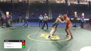285 lbs Semifinal - Antonio Ramos, Agawam vs Tristan Kemp, Quabbin