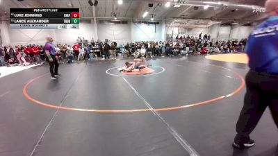 113 lbs Cons. Round 5 - Lance Alexander, ThunderRidge vs Luke Jennings, Chaparral