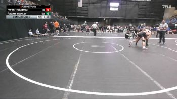 141 lbs Cons. Round 7 - Wyatt Gardner, Friends University vs Adam Stanley, Embry-Riddle (Ariz.)