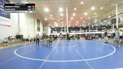 115 lbs Rr Rnd 5 - Dominick Powell, Blue Knights Alpha vs Blake Klipp, Team Nauman DC United - HSC