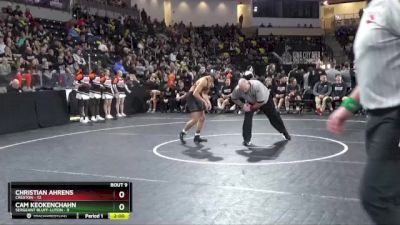 120 lbs Finals (1st & 3rd) - Cam Keokenchahn, Sergeant Bluff-Luton vs Christian Ahrens, Creston