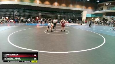 180-207 lbs Round 1 - Adam Johnson, CYW vs Donovan Larios, Predators Wrestling Club