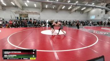 157 lbs Cons. Round 1 - Ben Summeril, Woodland Park vs Adrian Czyszczon, Windsor