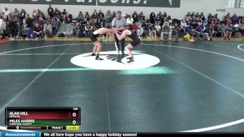 126 lbs Round 5 - Miles Harris, Cherokee County vs Alan Hill, Deshler