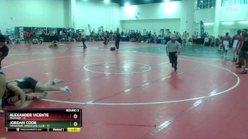 150 lbs Round 2 (10 Team) - Alexander Vicente, Palm Bay vs Jordan Cook, Tomahawk Wrestling Club