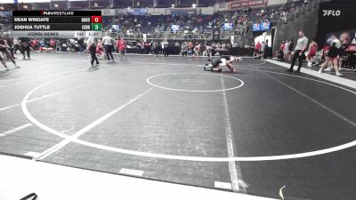 163 lbs Consolation - Dean Wingate, Ground Zero Wrestling vs Joshua Tuttle, Cerberus Wrestling