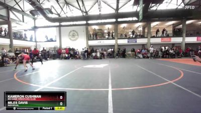 71-77 lbs Round 2 - Kameron Cushman, Big Game Wrestling Club vs Miles Davis, Individual