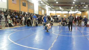 150 lbs Quarterfinal - Ezra Baillargeon, Cumberland vs Caleb Appleyard, Barrington