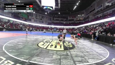 138 lbs Champ. Round 1 - Alison Ortiz, Meridian vs Eliana White, Emmett