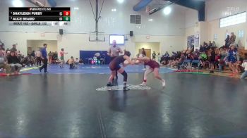Girls 132 lbs 3rd Place Match - Alice Beaird, Ocean Springs Women vs Shayleigh Furby, East Central High School Girls
