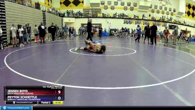 114 lbs Cons. Semi - Donte`Vyus Briscoe, Panther Wrestling Club vs Owen Porterfield, Contenders Wrestling Academy