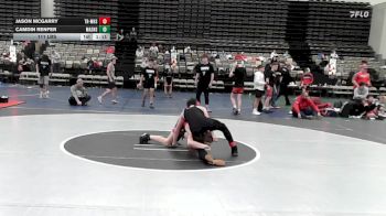 111 lbs Rr Rnd 1 - Jason McGarry, Triumph Maize - MSE vs Camdin Renfer, Mat Assassins Red - MSE