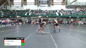 157 lbs Semifinal - Nick Abounader, Cleveland State vs Peyten Kellar, Ohio University