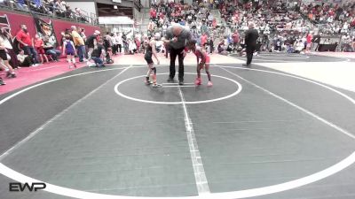 55 lbs Consi Of 8 #1 - Maddox Reed, Raw Wrestling Club vs Adam Brummett, Sperry Wrestling Club