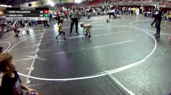 50 lbs Cons. Round 4 - Junior Jara, Gering Wrestling Club vs Owen Williamson, Nebraska Wrestling Academy