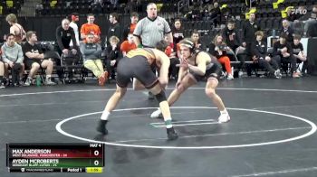 150 lbs Quarterfinal - Max Anderson, West Delaware, Manchester vs Ayden McRoberts, Sergeant Bluff-Luton