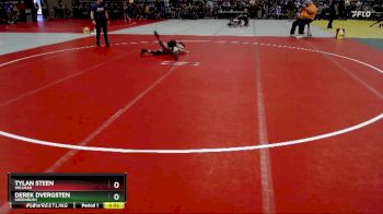 80 lbs Cons. Semi - Derek Dvergsten, Greenbush vs Tylan Steen, Willmar