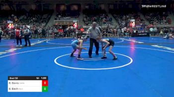 82 lbs Consolation - Brody Davis, Camas WC vs Brayden Bach, Mile High WC