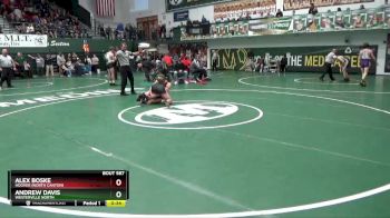 150 lbs Cons. Round 5 - Alex Boske, Hoover (North Canton) vs Andrew Davis, Westerville North