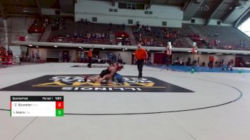 113 lbs Quarterfinal - Zachary Bumeter, Metamora High School vs Ian Akers, CIWA