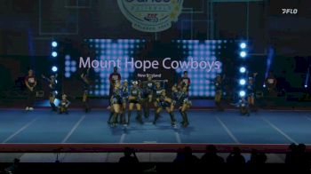 New England - Mount Hope Cowboys [2024 Central CT Pop Warner Show Cheer 2 Jr. Varsity Medium Monday] 2024 Pop Warner National Cheer & Dance Championship