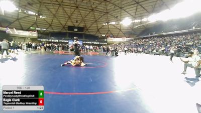120 lbs Champ. Rd Of 16 - Marcel Reed, FordDynastyWrestlingClub vs Eagle Clark, Toppenish Badboy Wrestling