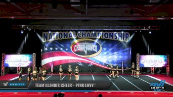 Team Illinois Cheer - Pink Envy [2021 L6 Senior - XSmall Day 1] 2021 ACP: Midwest World Bid National Championship