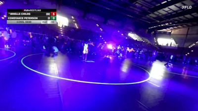 105-109.6 Cons. Semi - Kimber Critchlow, Grantsville Wrestling Club vs Gracie Gardiner, 4A - Uintah Wrestling