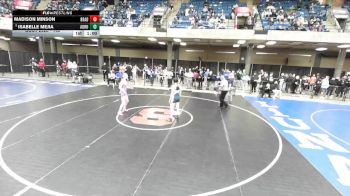 145 lbs Cons. Round 4 - Isabelle Mejia, Unattached vs Madison Minson, Unattached