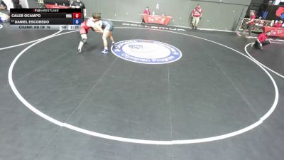 215 lbs Champ. Rd Of 16 - Caleb Ocampo, Wright Wrestling Academy vs Daniel Escobedo