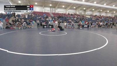 53 lbs Cons. Quarters - Kade Good, Greybull Basin Athletic Club vs Ryker Ehrich, Gladiator Wrestling Acadmey