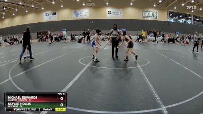 76 lbs Cons. Round 1 - Skyler Hollis, New Kent vs Michael Edwards, Hanover Hawkeye