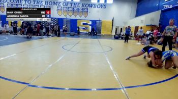 135 lbs Round 5 (6 Team) - Maia Ioselli, Wellington WC vs Adrianna Garcia, Attack WC