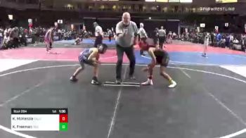 90 lbs Quarterfinal - Kezra McKenzie, Gold Rush vs Kawika Freeman, Colts WC - SV