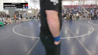 53 lbs Quarters - Greyson Potter, Green River Grapplers vs Keagan Sanchez, Sanderson Wrestling Academy