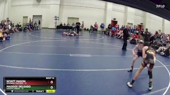 110 lbs Finals (8 Team) - Maddox Delgado, Kansas Cobras vs Wyatt Mason, Wyoming Twisters