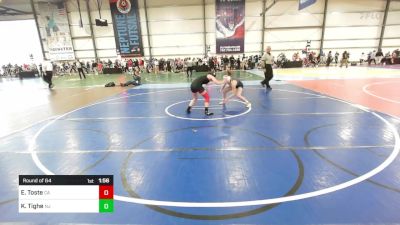 107 lbs Round Of 64 - Elise Toste, CA vs Kloi Tighe, NJ