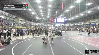 46 lbs Semifinal - Zaiden Medina, Mile High WC vs Kempsey Conry, Pomona Elite