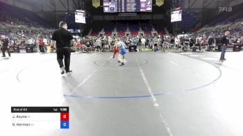 145 lbs Rnd Of 64 - Jairo Acuna, Indiana vs Grant Herman, Kansas
