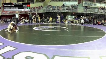 105 lbs Round 5 (6 Team) - Lilly Harlow, Conestoga vs Yasmine Gonzalez, Grand Island