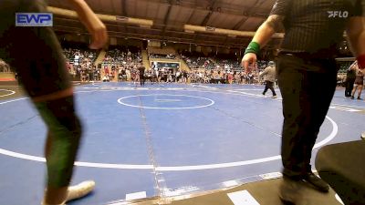 119 lbs 3rd Place - Blain Morgan, Henryetta Knights Wrestling Club vs Jayden Williams, Tulsa Blue T Panthers