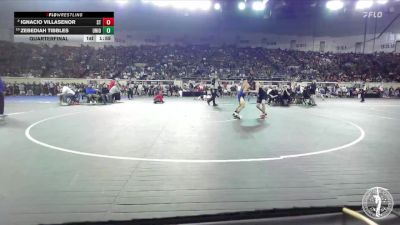 B6A-113 lbs Quarterfinal - Zebediah Tibbles, Union vs Ignacio Villasenor, Stillwater