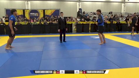 Fernando Halyson Carvalho Leal vs Ricardo Candido Gomes Filho 2024 World IBJJF Jiu-Jitsu No-Gi Championship