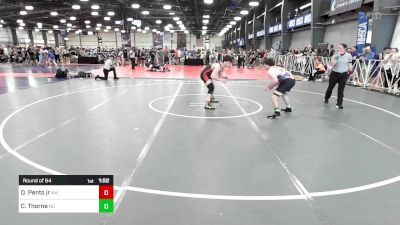 170 lbs Round Of 64 - David Pento Jr, NH vs Caden Thorne, NC