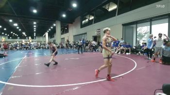 113 lbs Quarters & 3rd Wb (32 Team) - Jett Fraser, Team Shutt RJ vs Kellen Mitchell, Team GATA