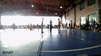 119 lbs Quarterfinal - Zachariah Felts, Fort Gibson Youth Wrestling vs Austin Thatcher, Wagoner Takedown Club