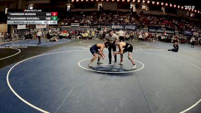 D 2 157 lbs Champ. Round 1 - Harrison Hudson, Sam Houston vs Alexander Satchell, Comeaux