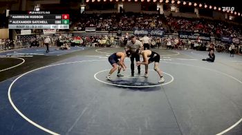D 2 157 lbs Champ. Round 1 - Harrison Hudson, Sam Houston vs Alexander Satchell, Comeaux